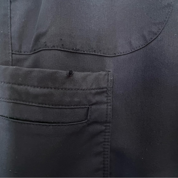 Greys Anatomy Signature Scrub Pants by Barco Womens Small Navy Blue Drawstring - Picture 5 of 12